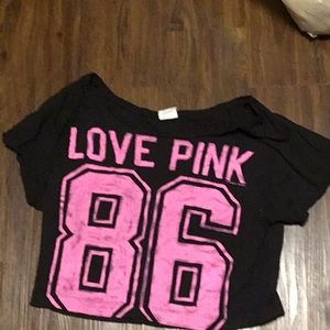 Victoria’s Secret pink crop top size xs